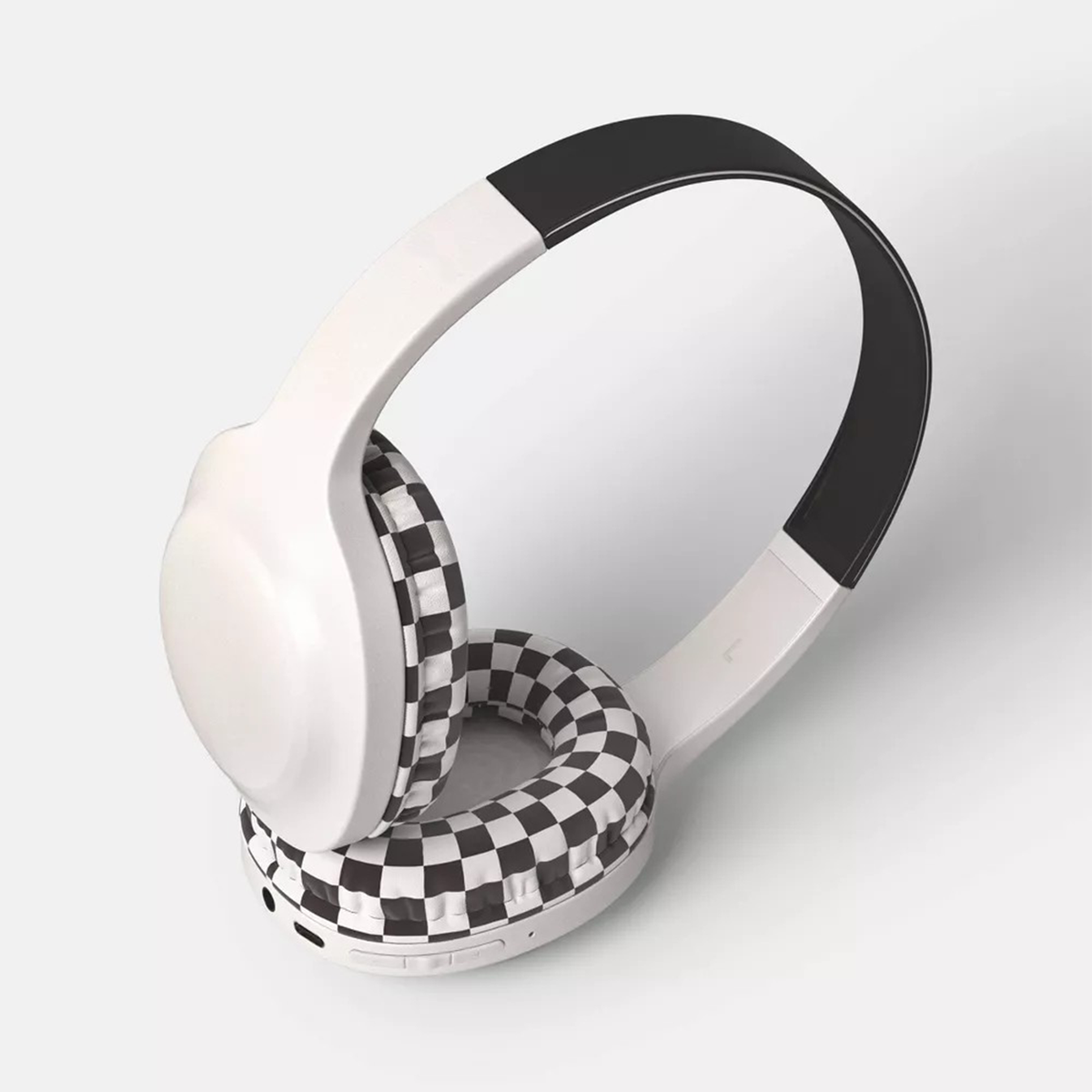 Wireless On-Ear Headphones With Built-In Mic And Hybrid Connection